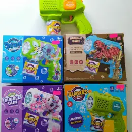 Дитячий пістолет для мильних бульбашок Bubble Gun з підсвіткою