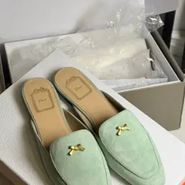 Мюлі Dior м'ятного кольору