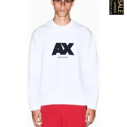 Чоловічий світшот A|x Armani Exchange з стьобаним логотипом