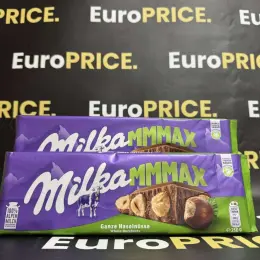 Шоколад Milka Max з цілим горіхом 270г