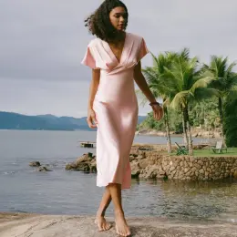 Zara Плаття рожеве S