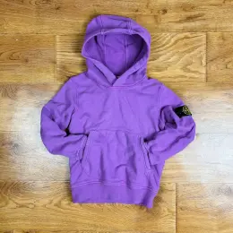 Stone Island Junior худи фиолетовое размер 5/110