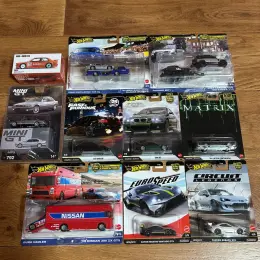 Колекційні моделі Hot Wheels Premium, Team Transport, Kaido House x Mini GT BMW M3 E30, Mini GT BMW 750IL
