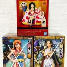 Фігурки One Piece Boa Hancock & Salome, Nami, Nico Robin