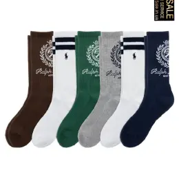 Чоловічі шкарпетки Polo Ralph Lauren набір 6 пар