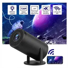 Портативний 4K UHD міні-проектор Magcubic HY300 Чорний Android 12 Wi-Fi Bluetooth