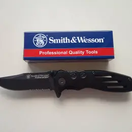 Складний ніж Smith & Wesson Extreme Ops, чорний, 18 см