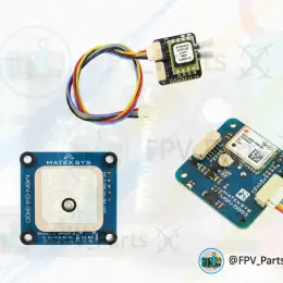 Matek ASPD-DLVR датчик повітряної швидкості, Matek M9N-5883 GPS приймач з компасом, Matek M9N-G4-3100 GPS приймач з компасом та CAN-хабом