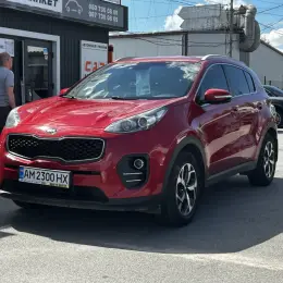 Kia Sportage 2017 Дизель 1.7 л. Червоний