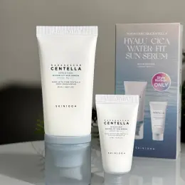 Набір сонцезахисних сироваток SKIN1004 Madagascar Centella Hyalu-Cica Water Fit Sun Serum SPF50 50 ml + 15 ml