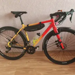 Гравийный велосипед 28" Pride Rocx 8.2 CF рама S 2024 желтый