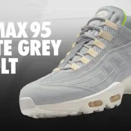 Nike Air Max 95 White Grey & Volt