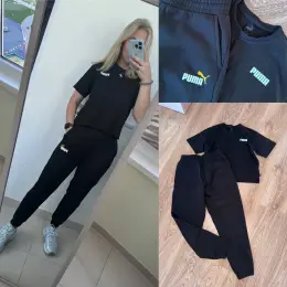 Комплект Puma штанишки на флісі та футболка