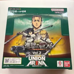 Коллекционные карточки Attack on Titan Union Arena Vol. 2 от Bandai Namco