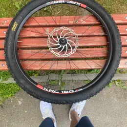 Обод XRC 180 DT Swiss, ротор Magura 180mm, покрышка Continental Trail King