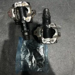 MTB педали Shimano б/у + новые шипы