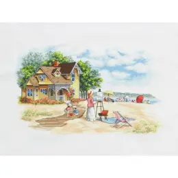 Набір для вишивання хрестиком Classic Design Пляжний будиночок 4478
