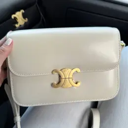 Сумка Celine TRIOMPHE бежевая