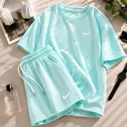 Костюм Nike 367 бо жіночий літній шорти та футболка