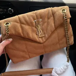 Сумка YSL Saint Laurent замшевая