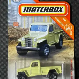 Matchbox '51 Willys Jeep Pick Up 4x4 Construction MBX