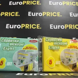 Серветки віскозні Vivat Light 5 шт.