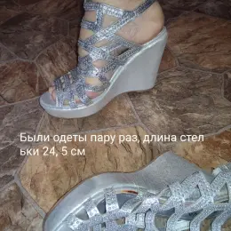 Жіночі босоножки 38 розмір, 24.5 см