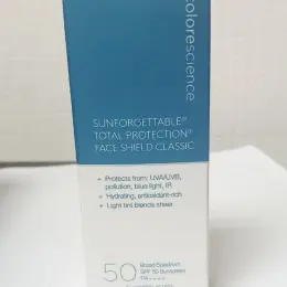 Сонцезахисний крем для обличчя Colorescience Sunforgettable Total Protection Face Shield Classic SPF 50, 55 мл