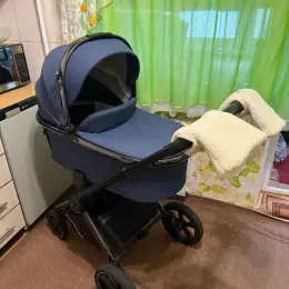 Коляска 2в1 Carello Ultimo CRL-6511 NF синя