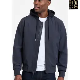 Чоловіча куртка Calvin Klein бомбер з капюшоном