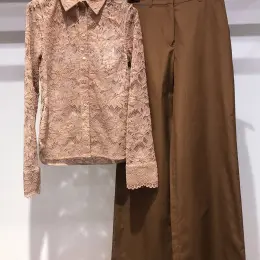 Сорочка MaxMara Sportmax та штани MaxMara Studio