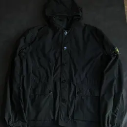 Вітровка Stone Island чорна розмір Л