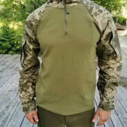 Нова військова сорочка з довгим рукавом
