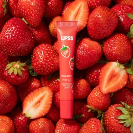 Блиск для губ Lipss Ceramides & Peptides Lipper Strawberry Summer червоний