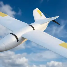 Корпус БПЛА літакового типу з пінополістиролу