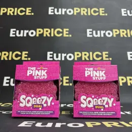 Губка для прибирання універсальна Pink Stuff Squeezy Dual (1шт.)