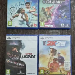 Ігри для PS5: F1 2021, Suicide Squad, TopSpin 2K25, Ratchet & Clank, Grid Legends, Power Wash Simulator, WWE 2K24