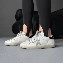 Golden Goose Superstar Silver шкіряні кросівки