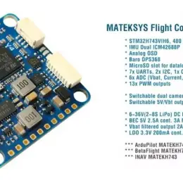 Контролер польоту Matek H743-SLIM V4