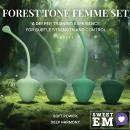 Набір вагінальних кульок Sweet Em Forest tone femme set, 4 шт