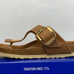 Birkenstock Gizeh Big Buckle Cognac