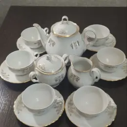 Чайный сервиз, Чехия, фарфор