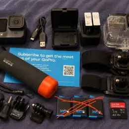 GoPro Hero 9 Black повний комплект з аксесуарами