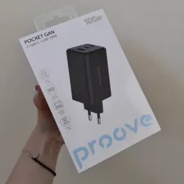 МЗП Proove Pocket GaN Max 100W (2Type-C + USB)