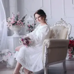 Сукня Gepur біла S на хрестини, фотосесію