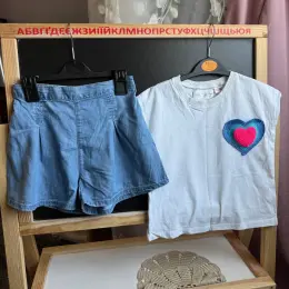 Літній одяг на дівчинку 4-5 років (ZARA та інше)