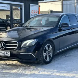 Mercedes-Benz E-Class 2018 Дизель 2.0 Автомат Задний привод Черный