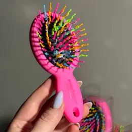 Гребінець із дзеркалом Eyecandy Rainbow Volume S Brush