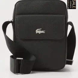 Чоловіча сумка через плече Lacoste чорна