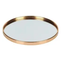 Декоративний дзеркальний піднос Home Accents Decorations Ø 30 см золотий